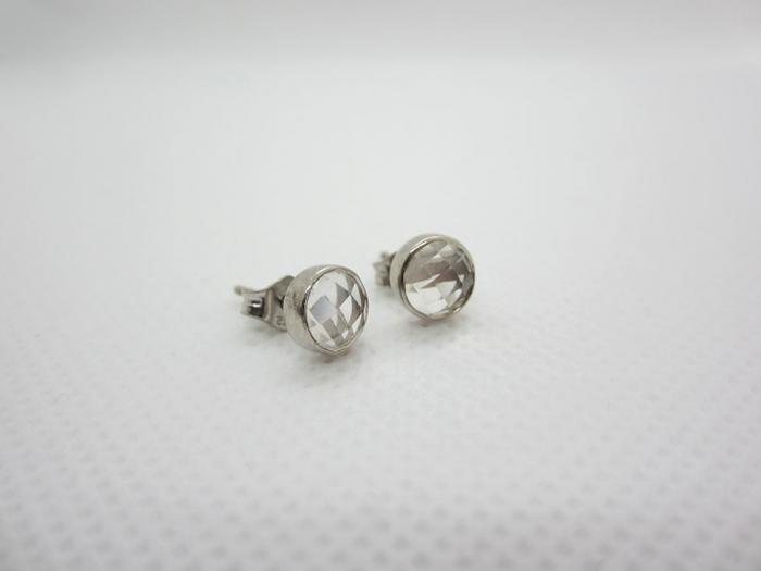 Ohrstecker Bergkristall